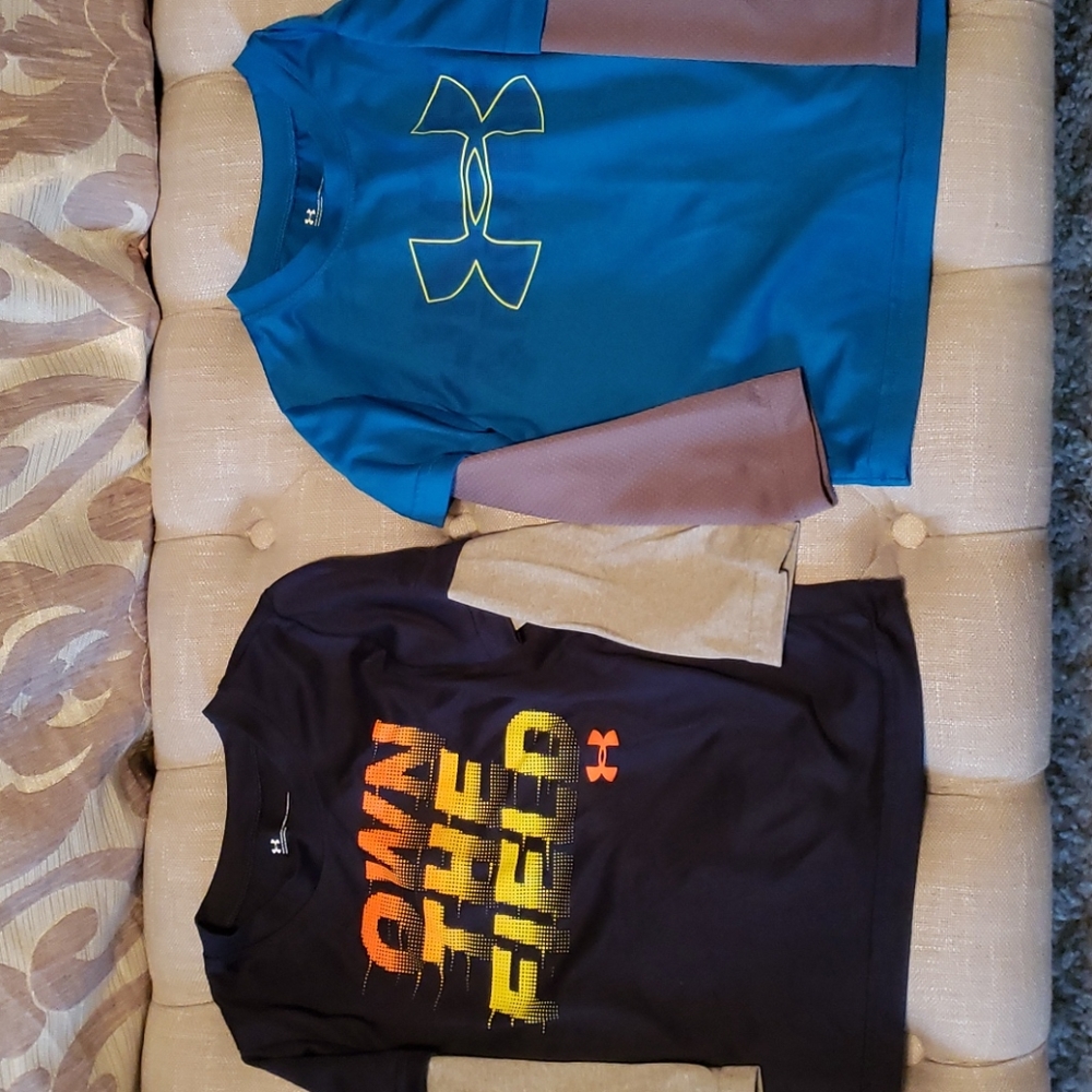 2, under armour shirts!